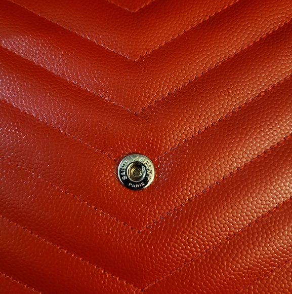 Saint laurent red envelope bag Ysl - Picture 8 of 16